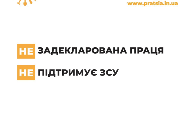 Виходь на світло: задекларована праця підтримує ЗСУ