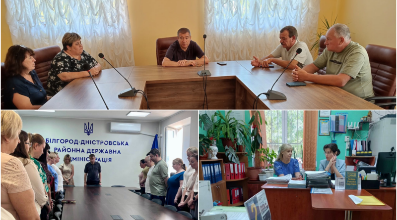 ПІДСУМКИ ТИЖНЯ: ГОЛОВНІ ПОДІЇ БІЛГОРОД-ДНІСТРОВСЬКОЇ РДА               (31 серпня – 04 вересня)
